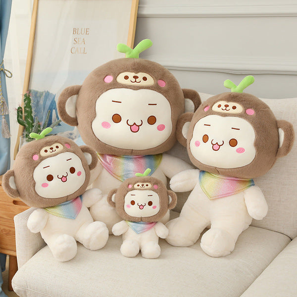 Kawaii Plush Doll Pillow